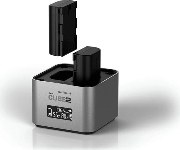 Hähnel PROCUBE2 - Batterilader - (for 4xAA, 4xAAA) + bilstrømadapter - 2.4 A