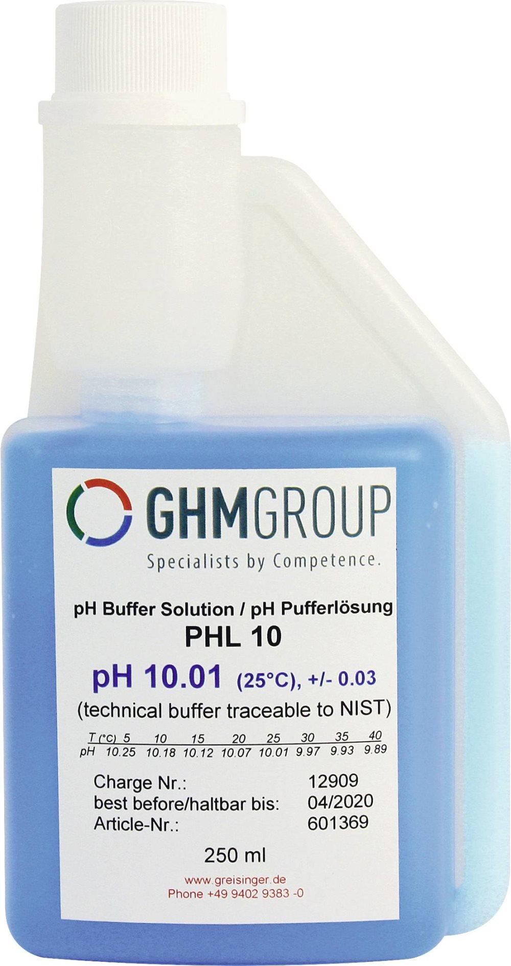 Greisinger PHL-10 Reagens pH-værdi 250 ml