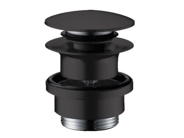 hansGrohe Push-Open bundventil 1 1/4", mat sort