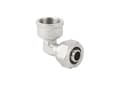 Pikkukuva 1 / 2: Hydroland 90° PEX/GW pulttikiinnitteinen kulmakappale (5900308747896)