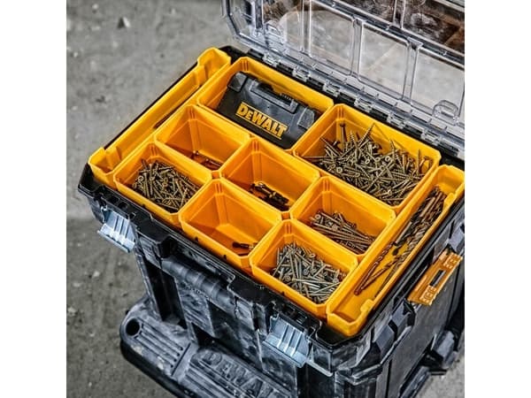 DeWALT DWST82968-1, Musta, Oranssi, Pölynkestävä, Vedenkestävä, 400 mm, 332 mm, 119 mm