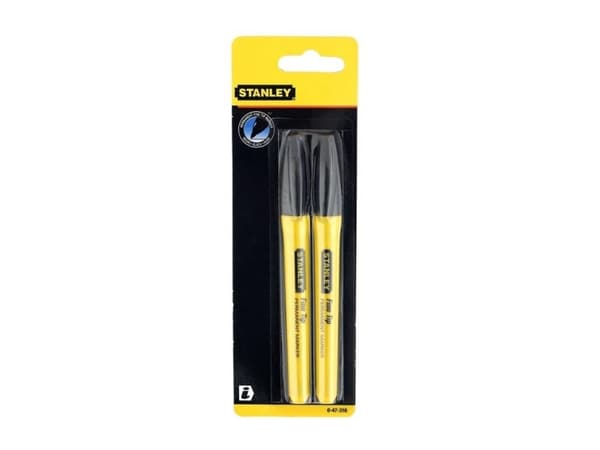 Stanley 0-47-316, Svart, Svart, Gul, 2 styck