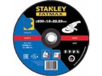 Stanley STA32687-QZ, Klippskiva, Metall, Varje varumärke, 2,22 cm, 23 cm, Svart, Blå