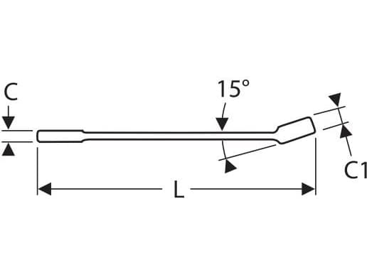 Tona Expert kombinasjonsnøkkel 22 mm (E113217)