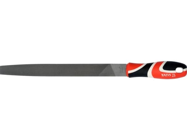 Yato YT-6223, Fil, Klämmapp, Metall, Kolstål, Svart, Röd, Vit, 250 mm