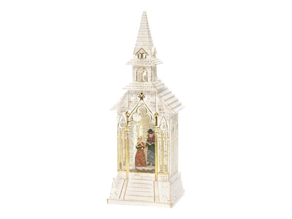 Konstsmide - Dekorasjonslampe - LED - 0.1 W - varmt hvitt lys - 3000 K - church lantern - hvit