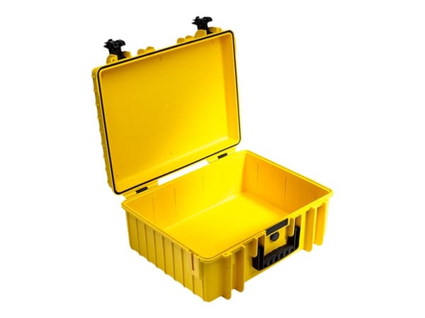 B&W outdoor.case Type 6000 - Hard eske - polypropylen - gul
