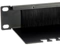 Miniatyrbilde 5 av 5: Equip 327413, Børstepanel, Sort, 1U, CE, 48,3 cm (19"), 482,6 mm