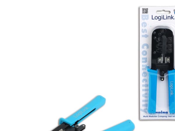 LogiLink 8P8C, Sort, Blå