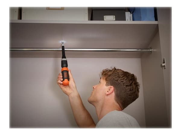 BLACK+DECKER BCF601C - Skrutrekker - trådløs - 5 N·m
