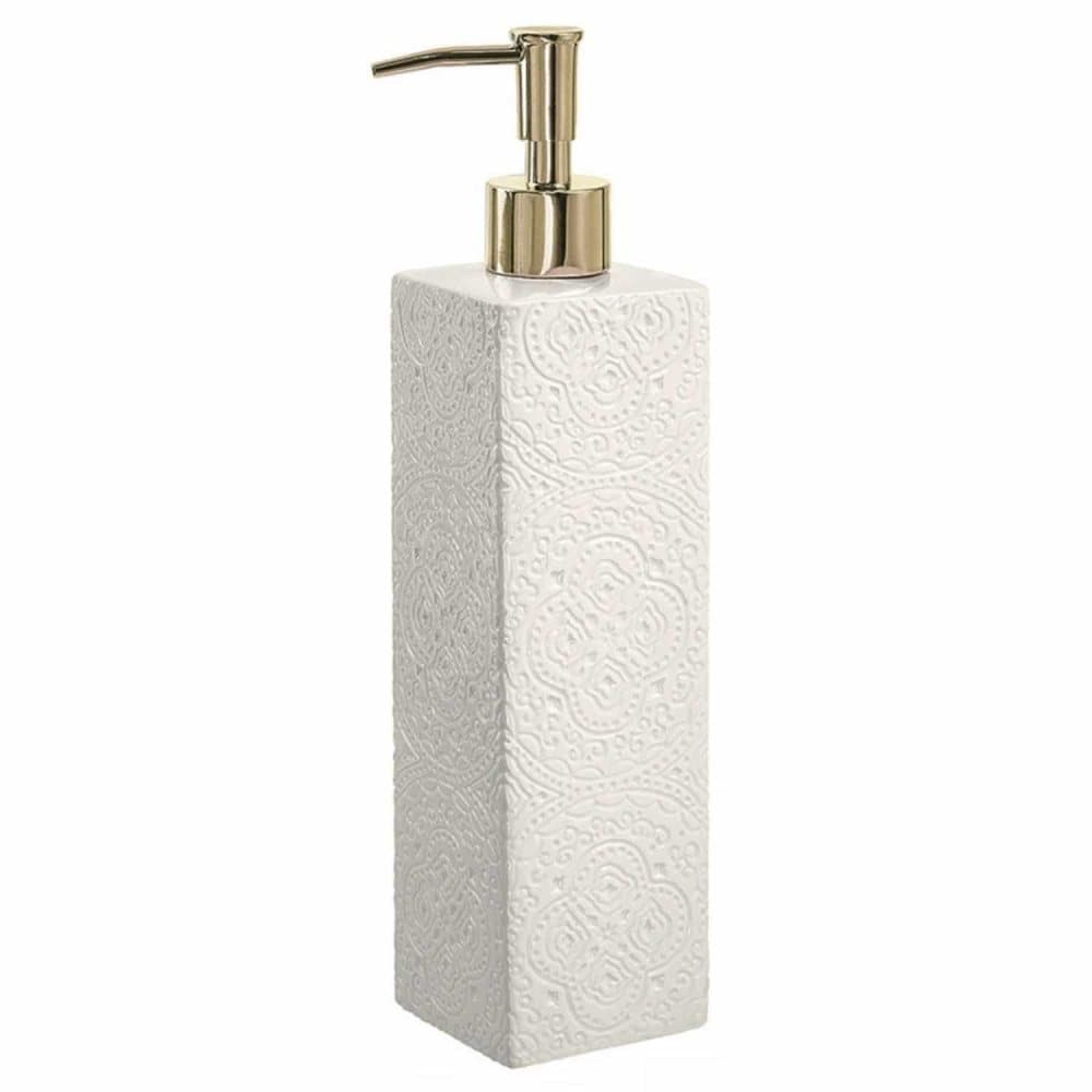 Diskmedelspump Guld Cult Design Kub Orient vit 25 cm