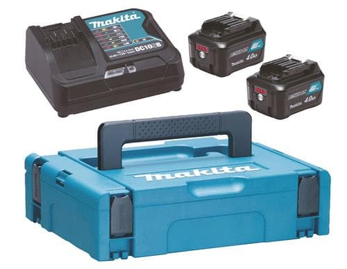 Makita CXT - Batteriladdare + batteri 2 x 12V - Li-Ion - 4 Ah - 44 Wh