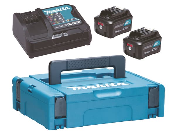 Makita CXT - Batteriladdare + batteri 2 x 12V - Li-Ion - 4 Ah - 44 Wh