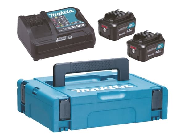 Makita CXT - Batteriladdare + batteri 2 x 12V - Li-Ion - 4 Ah - 44 Wh