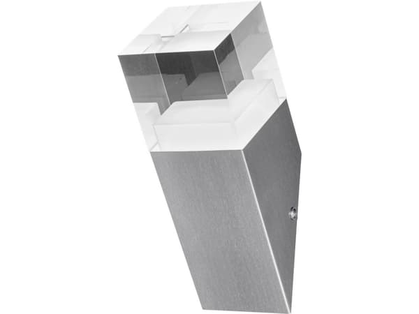 LEDVANCE ENDURA STYLE CRYSTAL, Vegglys, Stål, Polymetylmetakrylat (PMMA), Stål, IP44, I, Veggmontering