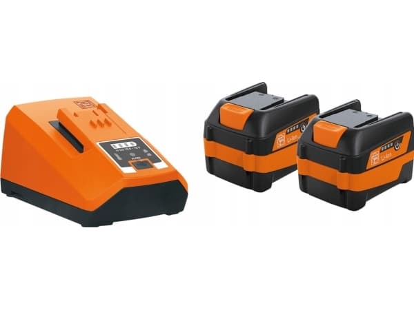 FEIN 92604327010, Batteri- og ladersett, Lithium-Ion (Li-Ion), 6 Ah, 12 V, Fein, Sort, Oransje