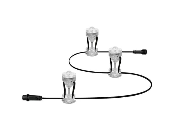 LEDVANCE 4058075478510 Endura Garden Dot LED-ljuskedja (RGB) 2,1 W Transparent