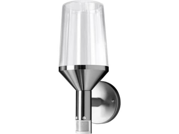 LEDVANCE ENDURA CLASSIC CALICE, Vegglys, Stål, Glass, Rustfritt stål, IP44, Inngang, Fasade, Gangsti, Terrasse, I