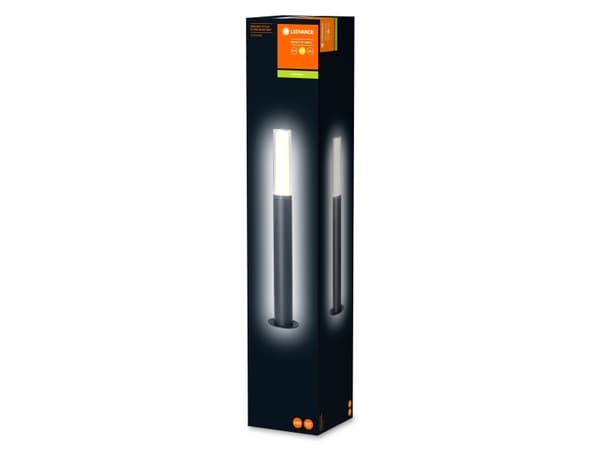 LEDVANCE ENDURA STYLE FLARE, Lattiavalaistus ulkotiloihin, Harmaa, Alumiini, Polykarbonaatti (PC), IP44, I, Lattia-asennus