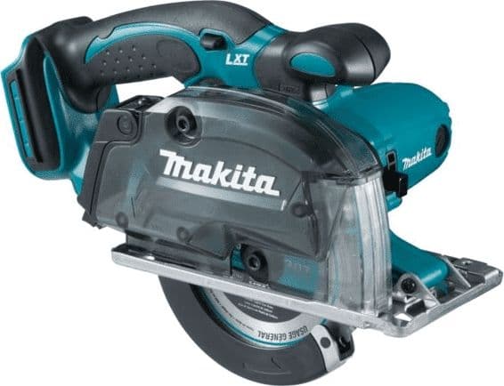 Makita DCS552Z, Metall, Plast, Trä, Svart, Blå, Överbelastning, 13,6 cm, 3600 RPM, 5,05 cm - SOLO