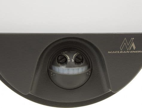 Maclean seinävalaisin Maclean LED-valaisin MCE340 GR 15W infrapuna-liiketunnistin