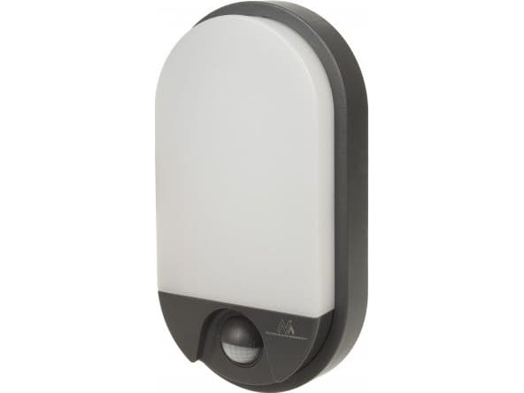 Maclean seinävalaisin Maclean LED-valaisin MCE340 GR 15W infrapuna-liiketunnistin