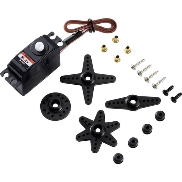 Reely Midi-Servo Analog-servo Transmissionsmaterial: Plast Instickssystem: JR