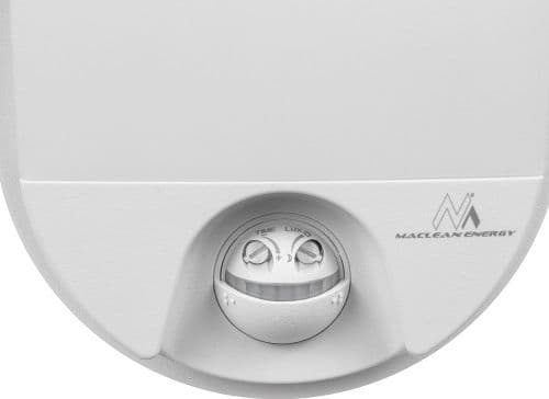 LED-lampe med infrarød bevegelsessensor 1100lm 15W IP54 hvit, farge natur MCE340 W