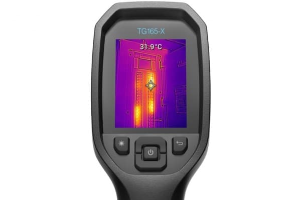 FLIR TG165-X - Termo- og visuell lyskamerakombinasjon - kompakt - 2.0 MP - flash 4 GB