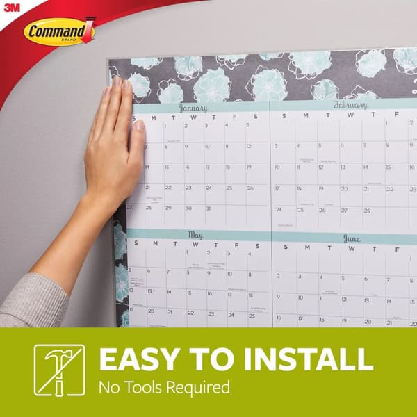 3M Command Plakatstrips, 12 strips