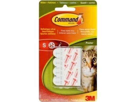 3M Command Plakatstrips, 12 strips