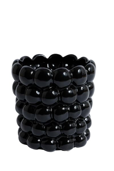 Stjernsund Pot Bubble Black11x13 cm