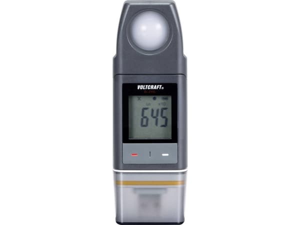 VOLTCRAFT VC-9657635 DL-230L Lux-datalogger Mål lysstyrke; PDF-funktion