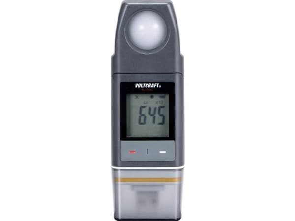 VOLTCRAFT VC-9657635 DL-230L Lux-datalogger Mål lysstyrke; PDF-funktion