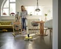 Pikkukuva 4 / 5: Kärcher FC 7 Cordless, Pussiton, Hopea, Keltainen, 0,4 L, 0,2 L, Märkä, 135 m²