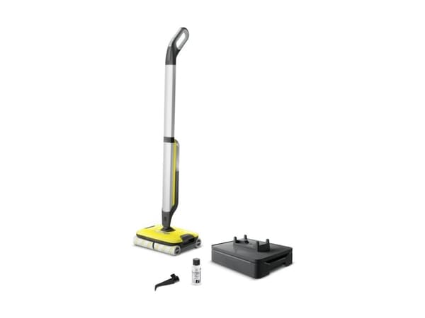 Kärcher FC 7 Cordless, Pussiton, Hopea, Keltainen, 0,4 L, 0,2 L, Märkä, 135 m²
