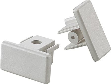 Square endestykke, 230V, 1-faset, hvid. - STANDARD