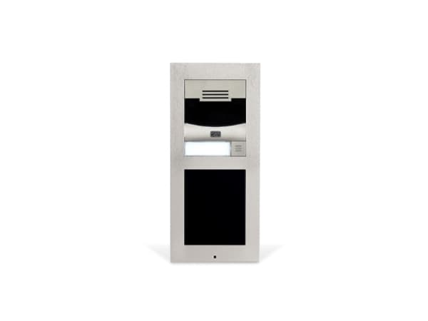2N IP Solo overflatemontert intercom uten kamera Satin Stål