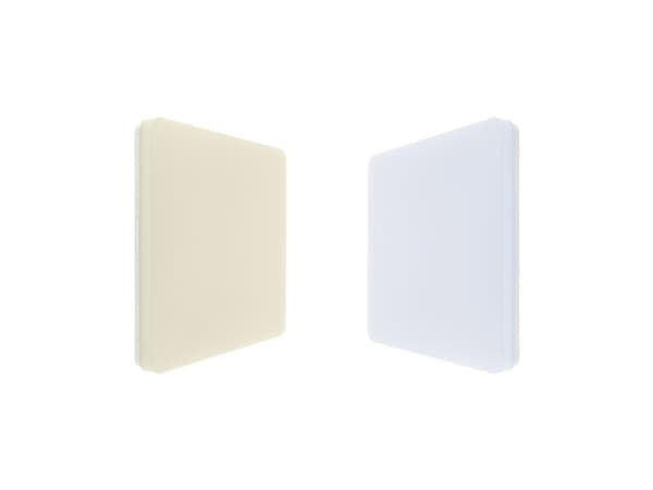 Tellur WiFi LED-taklampe, 24W, kvadratisk