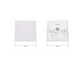 Miniatyrbilde 5 av 5: Tellur WiFi LED-taklampe, 24W, kvadratisk