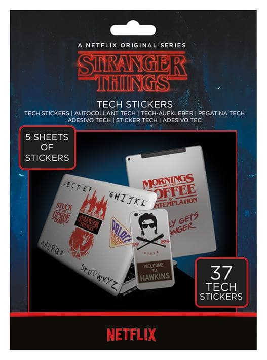 Tech stickers - Stranger Things (The Upside Down)