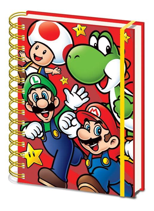 Anteckningsbok - Super Mario (Run)