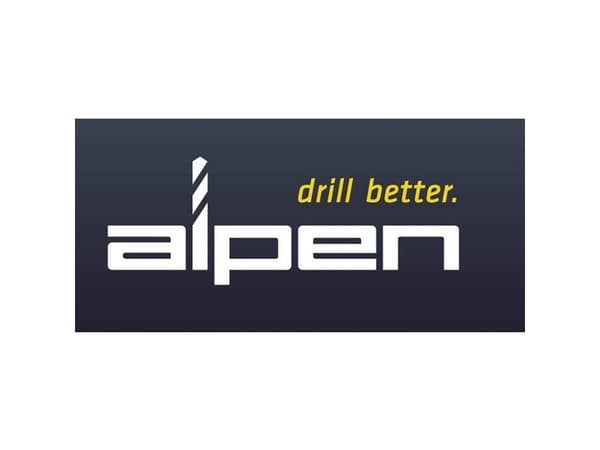 Alpen 0063300005100 Träspiralborrset 5 stycken 4 mm, 5 mm, 6 mm, 8 mm, 10 mm 1.00 st