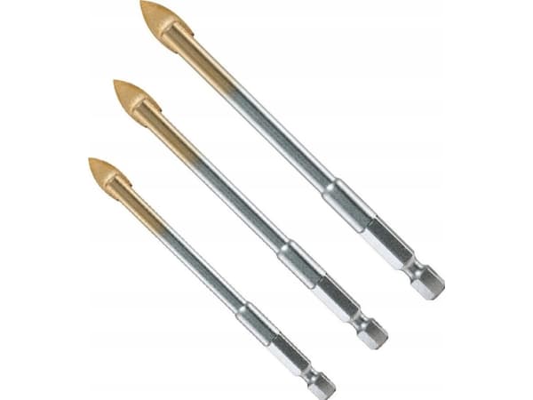 Alpen Profi Glas ATM 3 0028900003100 Glasbor-sæt 3 dele 5 mm, 6 mm, 8 mm 1/4 (6,3 mm) 1 stk