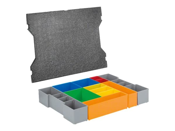 Bosch Professional 1600A016N9 L-BOXX Indsats-skål 12 dele (L x B x K) 409 x 319 x 63 mm