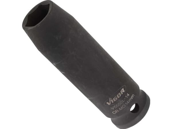 Vigor V5550L-14 Kuusikulmainen pistorasia Tehopistorasia 14 mm 1/2 (12,5 mm)