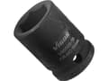 Miniatyrbilde 1 av 3: Vigor V5550S-19, Stikkontakt, 1/2", Metrisk, 1 hoder, 19 mm, Matt