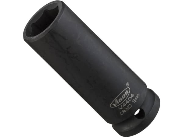 Vigor V5550L-24, Stikkontakt, 1/2", Metrisk, 1 hoder, 24 mm, Matt