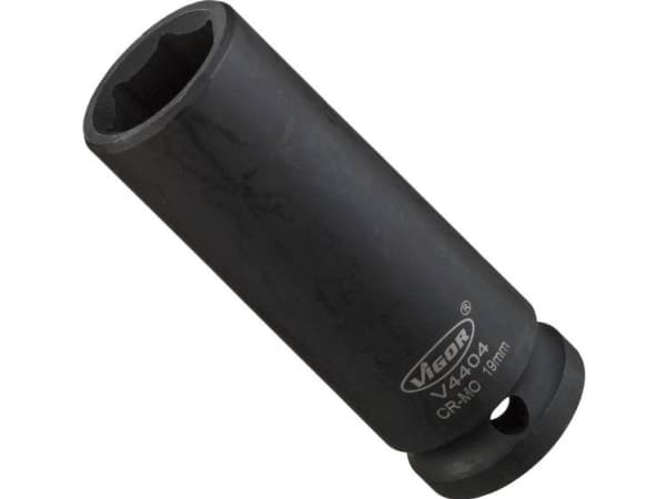 Vigor V5550L-24, Stikkontakt, 1/2", Metrisk, 1 hoder, 24 mm, Matt