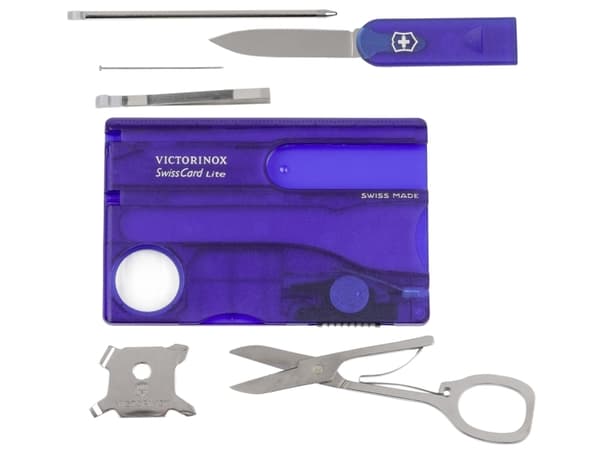Victorinox SwissCard Lite, 54,5 x 82 x 4,5 mm, 69,5 g